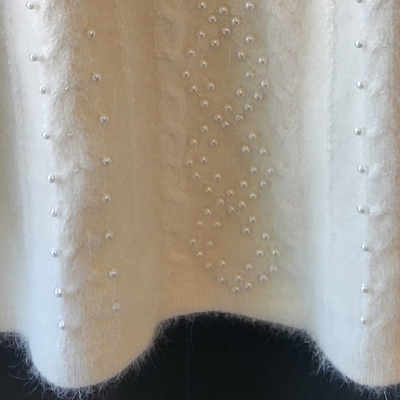 SOLDVintage Angora Lambswool Sweater - Picture 6 of 8